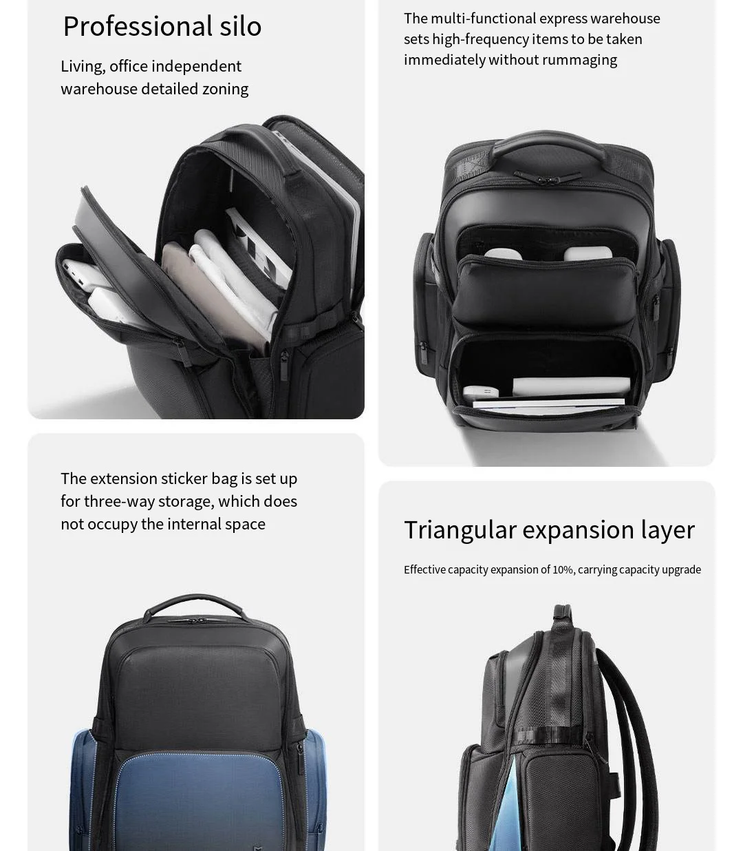 Xiaomi Mijia 29L Business Large capacity Backpack Trave Life Style Polyester Bags For School Business Travel Mi 15.6 Inches Bag