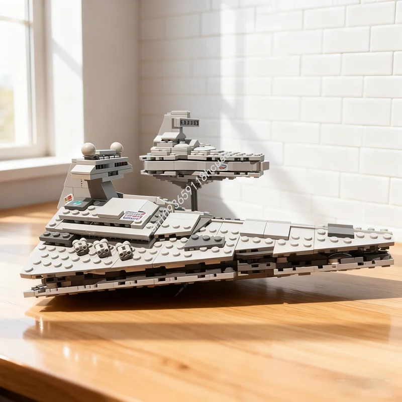 

146pcs MOC Mini Interdictor Star Destroyer Hrodas Model Building Christmas Gift Blocks Toy Assemble DIY Creative Idea Brick