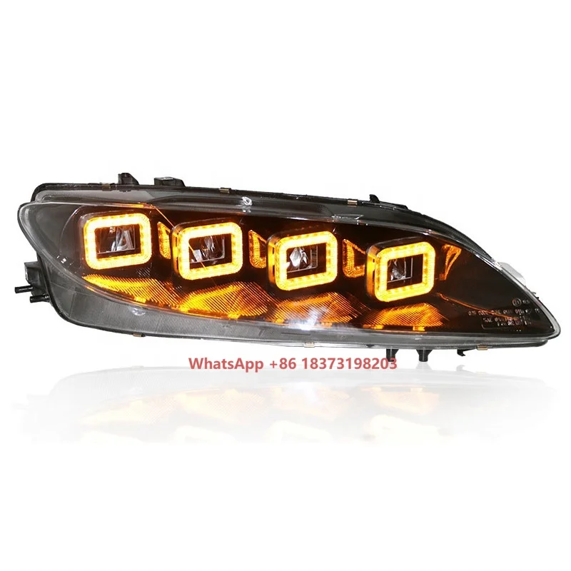 

Для Mazda 6 светодиодная фара 2003-2015 года передняя лампа для передней лампы в стиле Bugatti в сборе