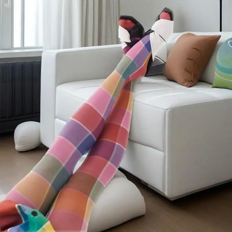 

Creative Men's Casual Pants Trousers Inteated Stoings PVC Material Straight Leg Sle ex Winter Faion Neutral