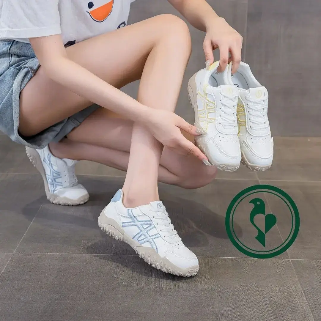 

Женские дышащие кожаные кроссовки Woodpeer, удобные легкие повседневные универсальные кроссовки AGAN oes, сезон весна-осень