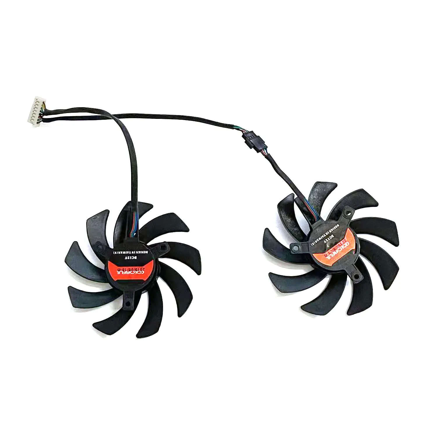 UKGF Brand New 85MM 8PIN RTX2060 2060S GPU Fan Suitable for Colorful GeForce RTX2060 2060S 2070 Gaming GT LE OC Graphics Card