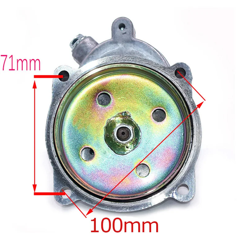 T8F Clutch Drum Gear Box Sprocket with chain for 33cc 43cc 49cc Ty Rod II Go Kart Mini Moto Dirt Bike Scooter Xtreme ATV buggy