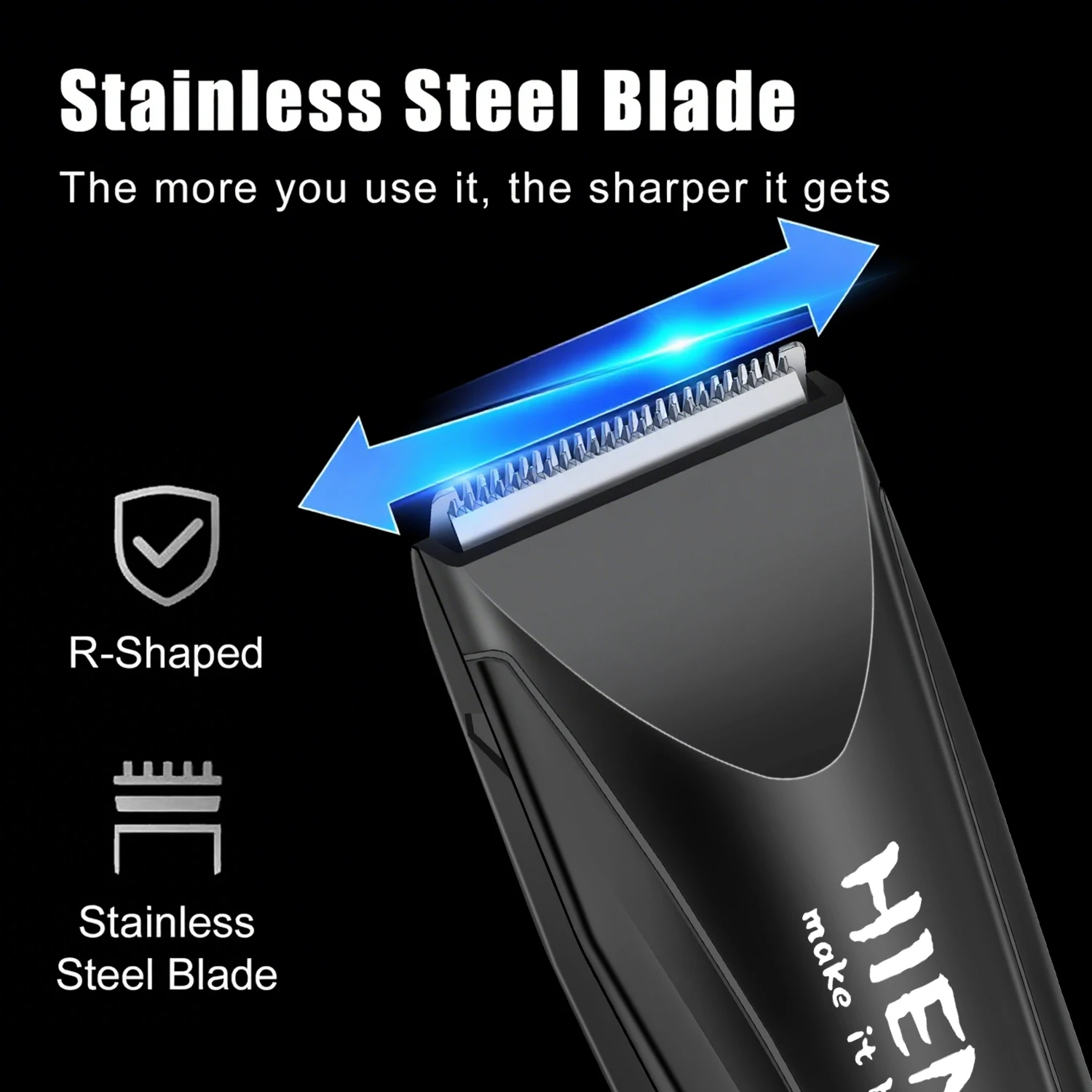 เครื่องตัดผมมืออาชีพเครื่องตัดเคราเครื่องโกนหนวดไฟฟ้าสำหรับผู้ชายบริเวณใกล้ชิดเครื่องโกนหนวดผมความปลอดภัยมีดโกนปัตตาเลี่ยน