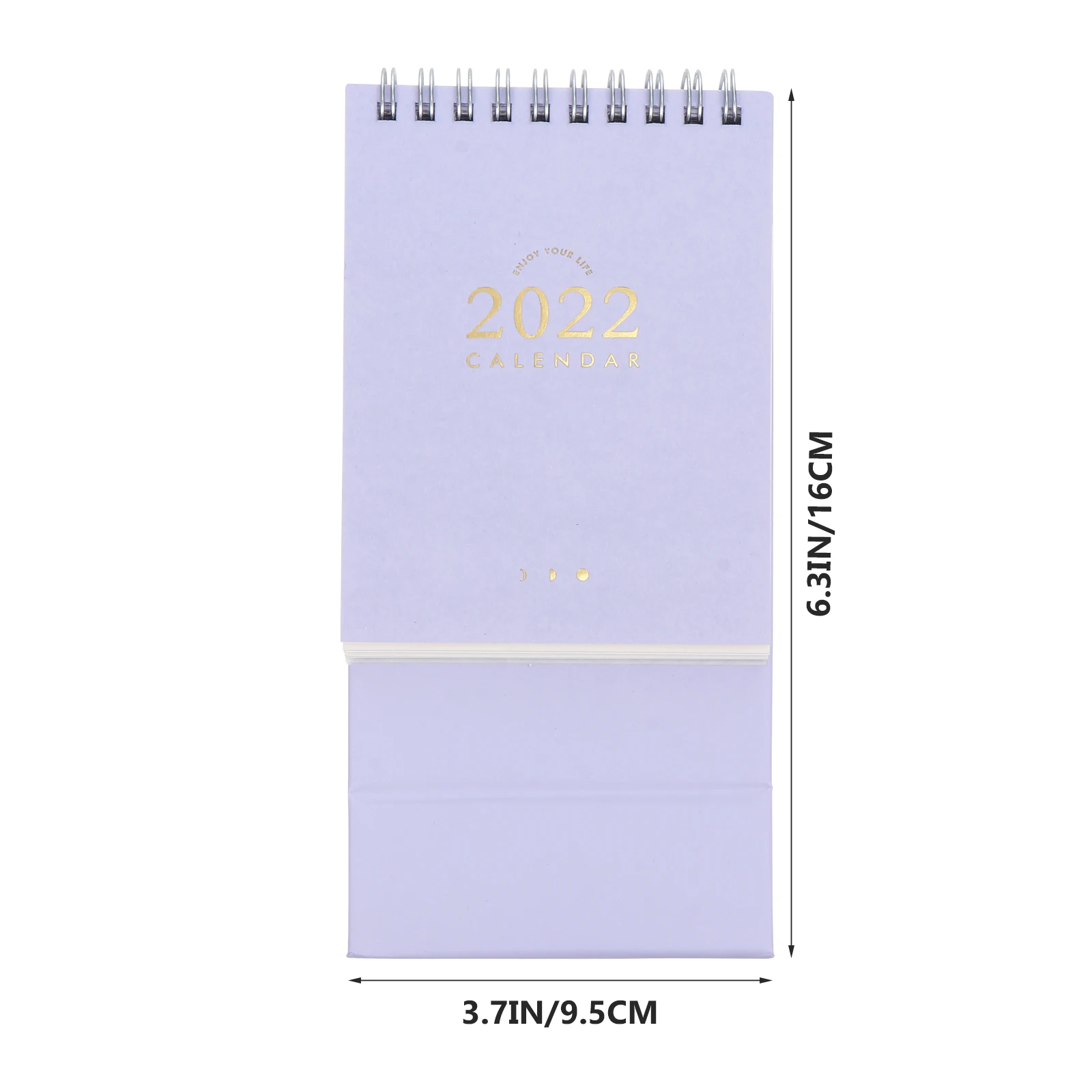 

Coil Desktop Calendar 2022 Stylish Table Memo Planner Room Decor Stationery For Home School Use Stable Base Lovely Simple Design