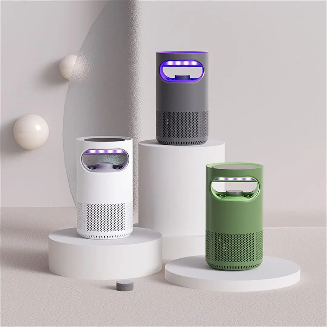 QIAOQINGTING USB Electric Mosquito Killer Lamp Pro LED Light Mosquito Trap Low Noise Remote Control Timing Works with mihome APP