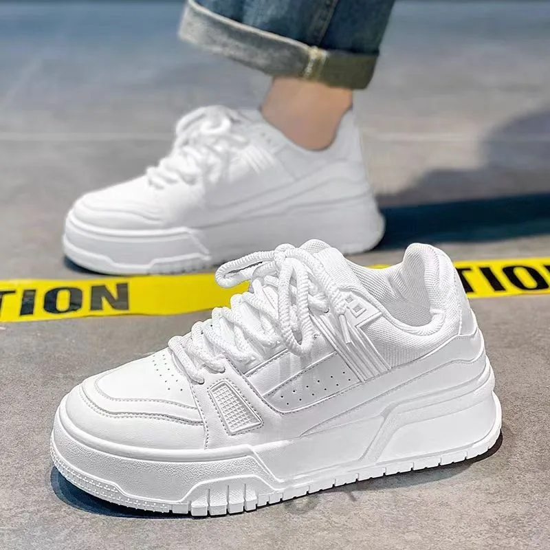 

Men's Shoes Trend Versatile Casual Sneakers Low-top Thick-soled Bread Tide Shoes Men Comfort Light Board Shoes Zapatillas Hombre