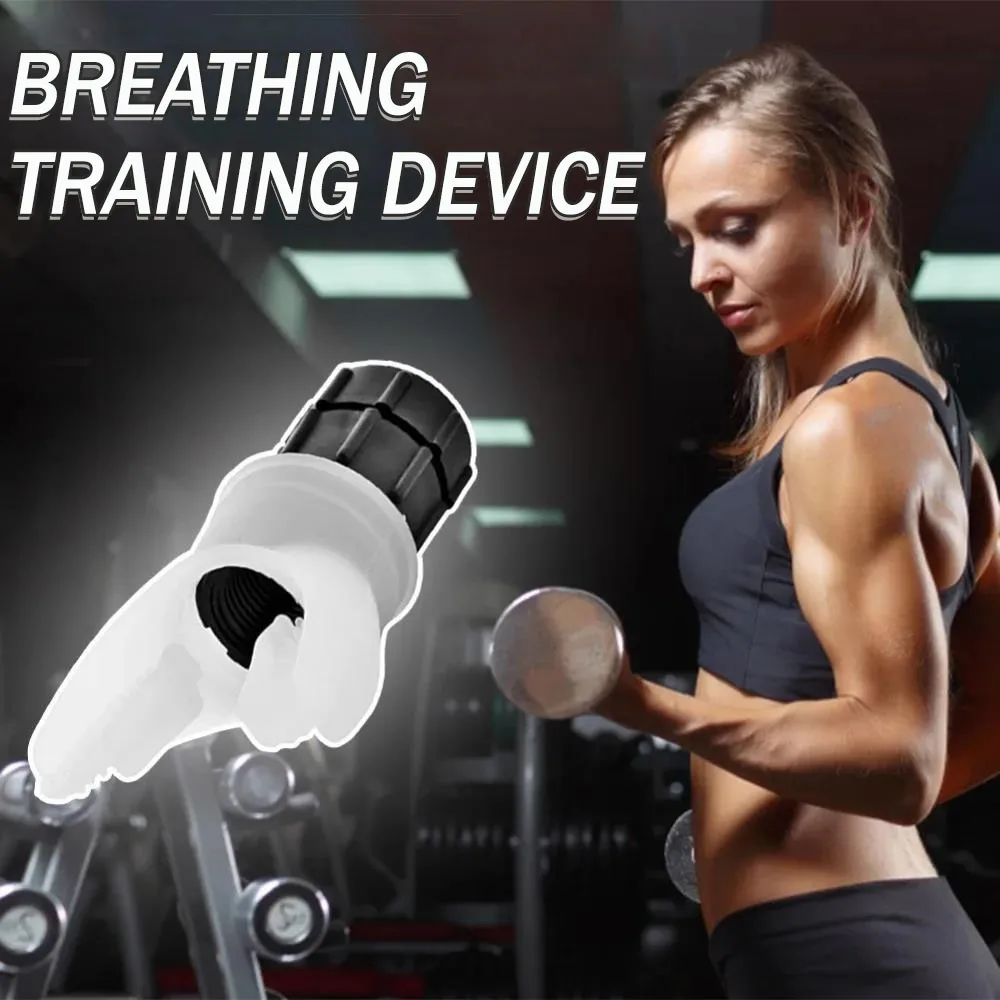 

Breathing Trainer Exercise Lung Trainer Portable Breath Fitness Exerciser Device Endurance Workout Device Outdoor ExpiratoryTool