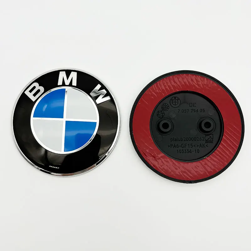 3D ABS Blue White BMW 45mm 56mm 68mm 74mm 82mm Badge M Logo Sticker For BMW E30 E46 E60 F20 F45 F48 G22 G32 G15 G06 Accessories