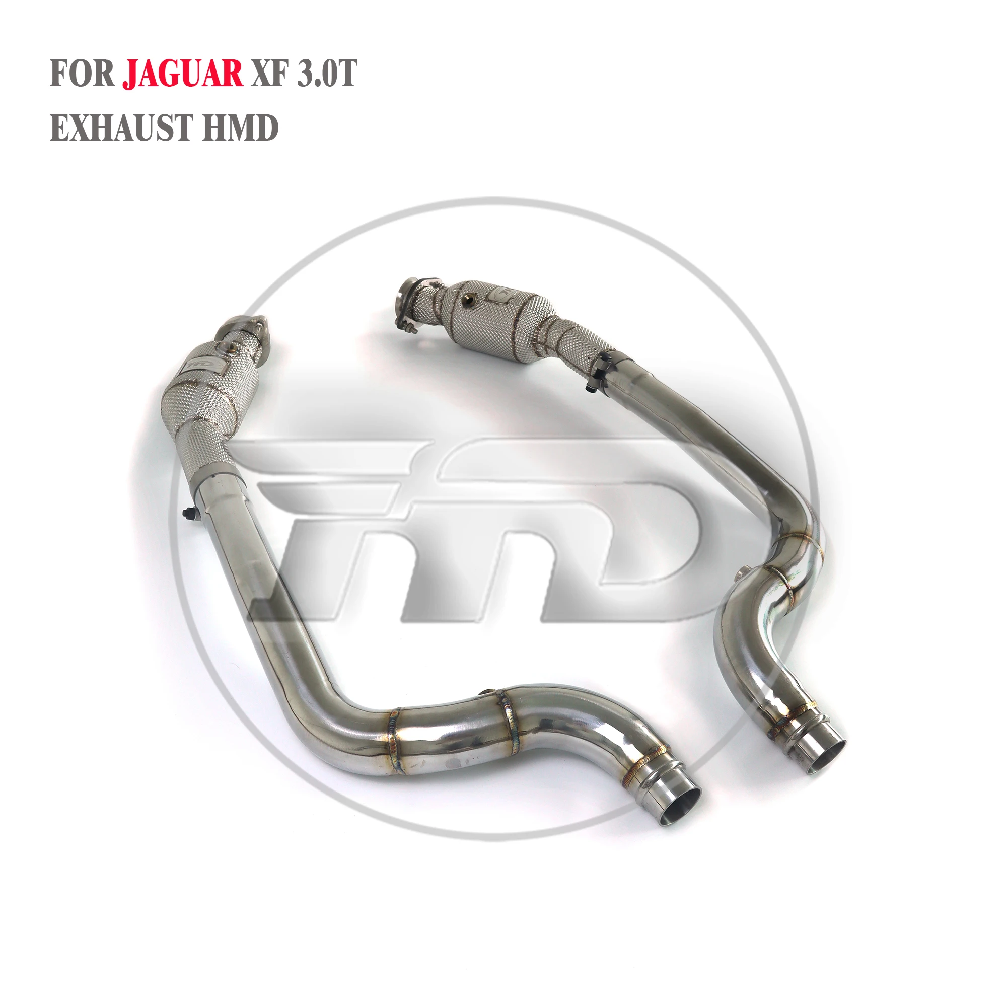 

Customizable Downpipe For Jaguar XF 3.0T Stainless Steel Exhaust System Non-destructive Installation Car Parts Heat Shield HMD