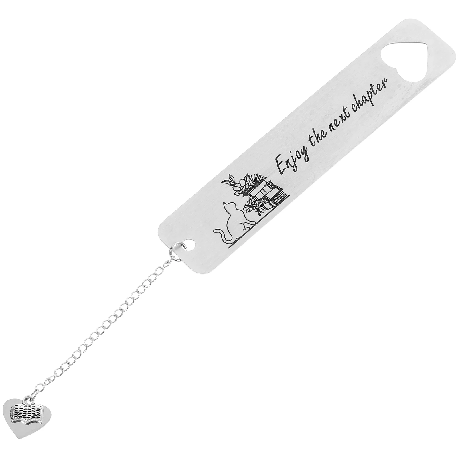 

Cat Bookmarks Steel Kids Crafts Chain Teacher Gift Reading Accessories Delicate Bookmarks Metal Bookmark For Students