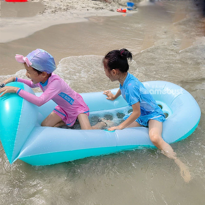 

Pool Floats Hammock Inflatable Pool Floats Lounger with Headrest Water Fun Games Floating Row for Lake River Adult Kids Vacation