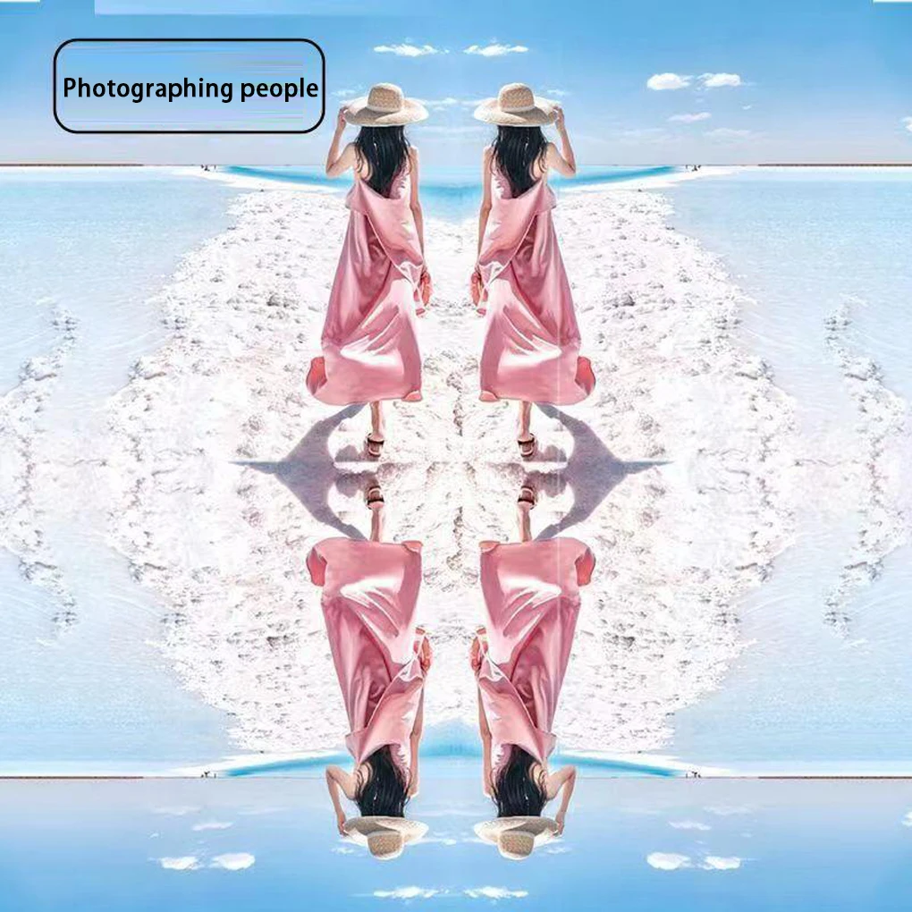 Smartphone Camera Mirror Reflection Clip Phone Selfie Reflector Tool Universal Adjustable Reflection Clip Kit for IPhone Android