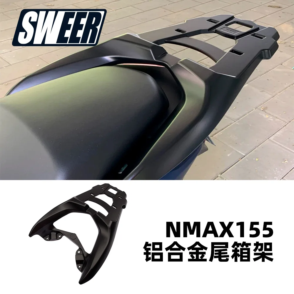 Suitable for 20-23 Yamaha NMAX155 Aluminum Alloy Trunk Rack NMAX Thickened Rear Shelf