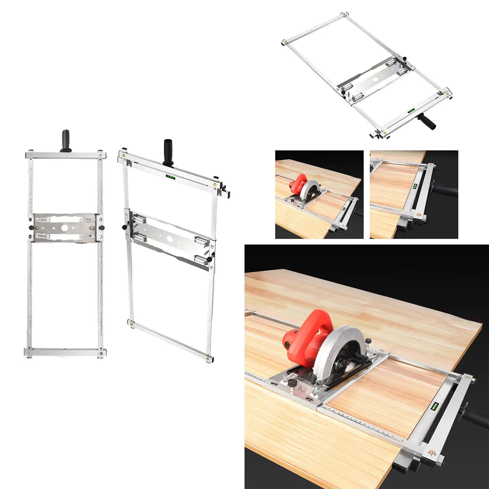 Edge Guide Positioning Quick Positioning Sturdy Easy to Operate Tool Multi Function Frame for Electricity Circular Saw Trimmer
