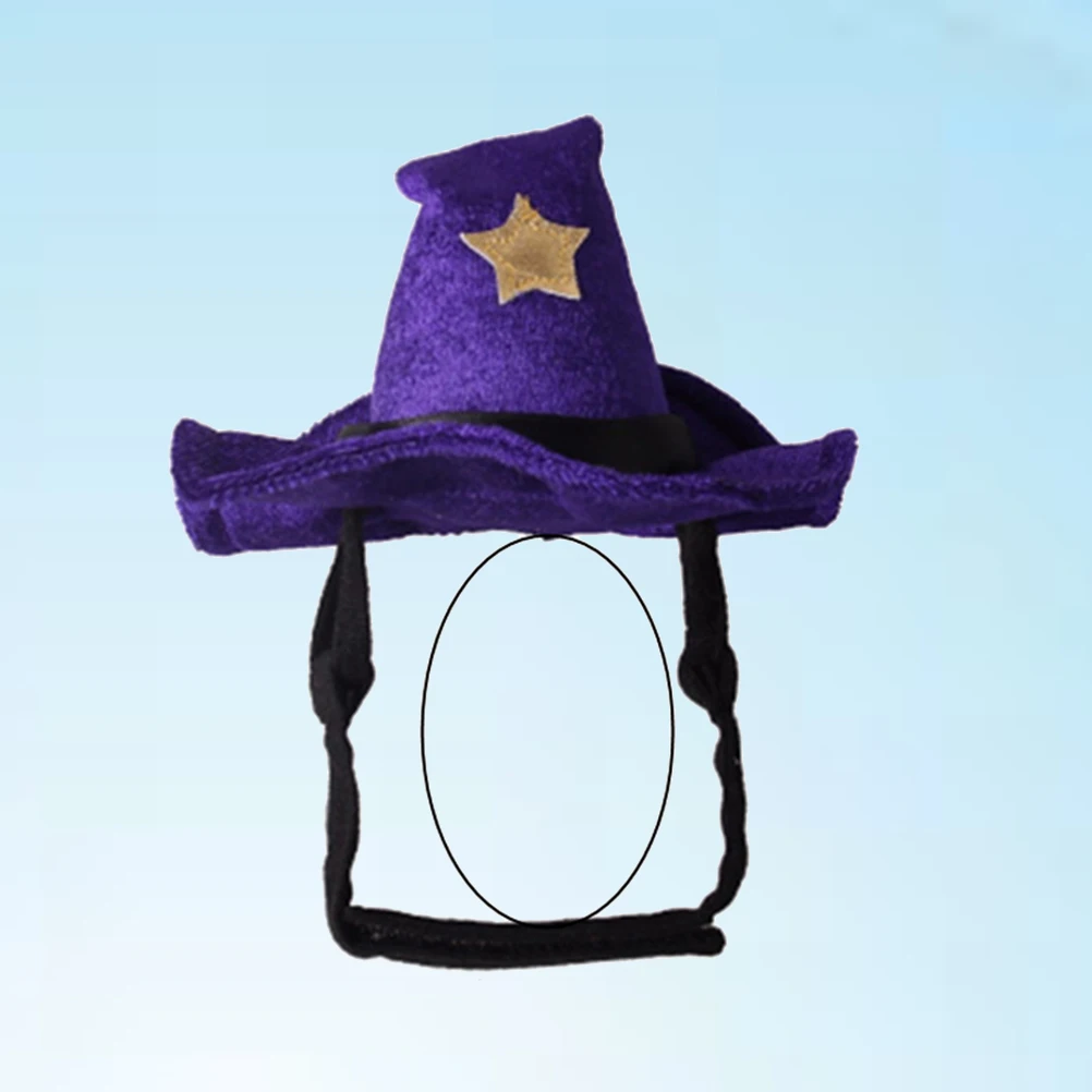 

Halloween Witch for Pets Lightweight Durable Cat Masquerade Witch Hat Dog Masquerade Party Costumes Festive Props