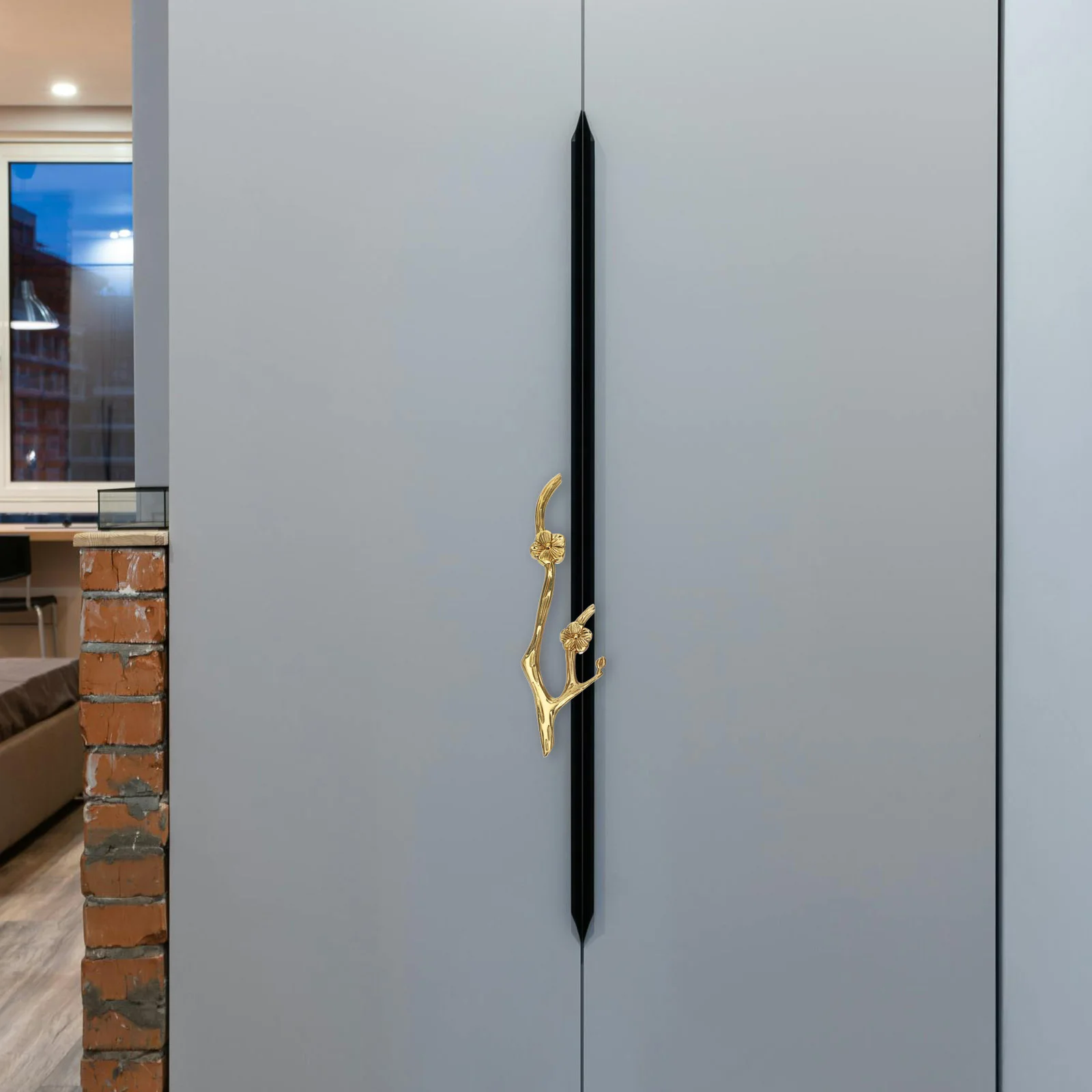 Bloemkastknop Ladegreep voor keuken Badkamer Garderobemeubilair Metalen trekt kastknoppen