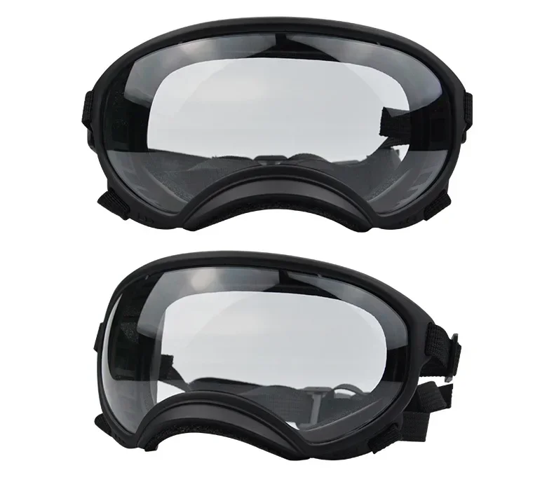 ATUBAN Hundebrille, Anti-UV, starke Schlagfestigkeit, verstellbar, elastisch, für Welpen, große Rasse, Hundebrille, atmungsaktive Haustier-Sonnenbrille 7