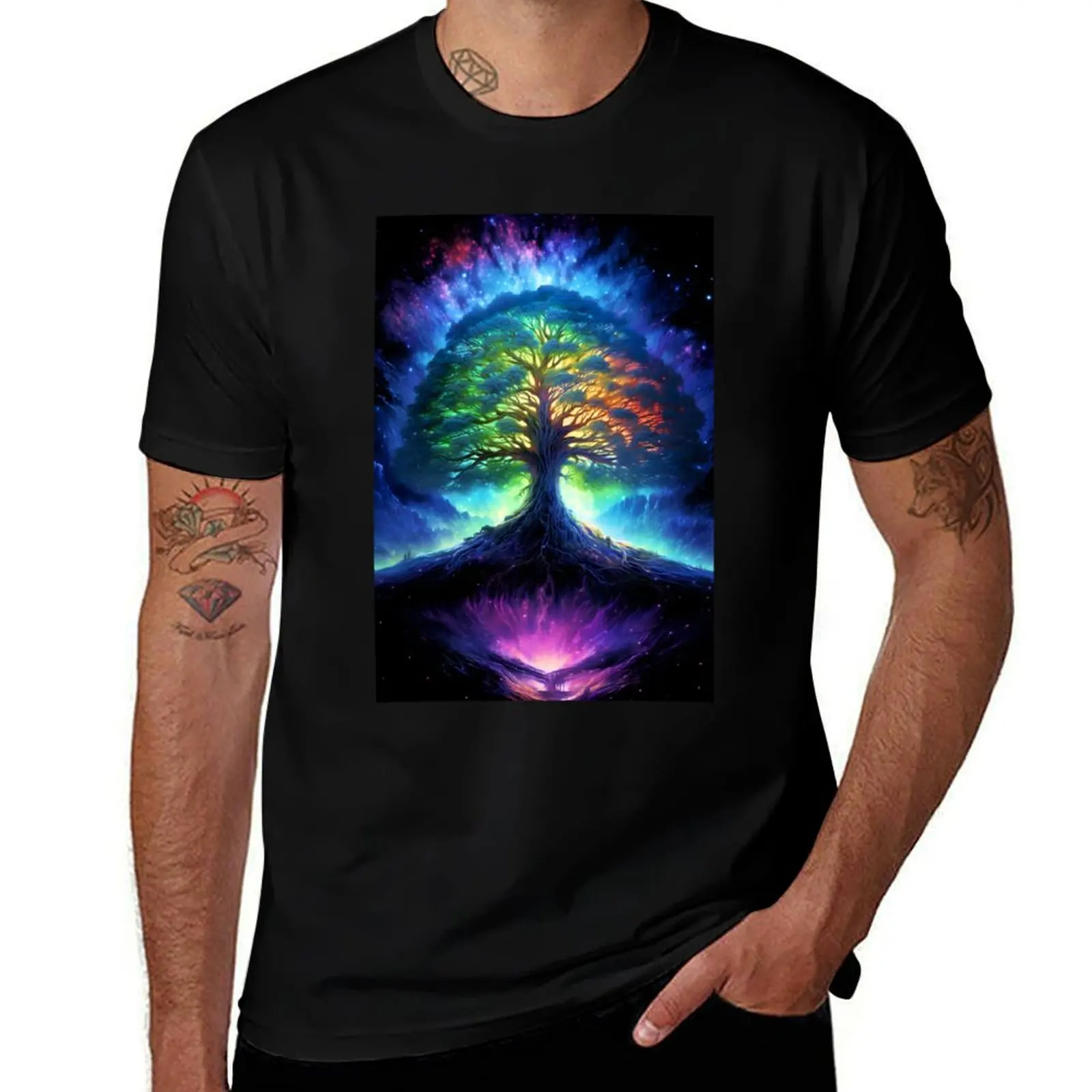 

t shirt designer cotton custom of shirt Life shirt Tree man man T-Shirt print t t