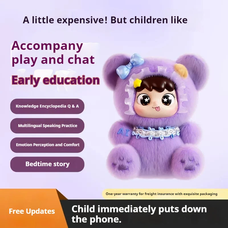 Ai Kids Story Robot Rabbit Smart Interactive Early Education Companion Toy For Toddlers Young Kids Ai Large Model Toy Accompany