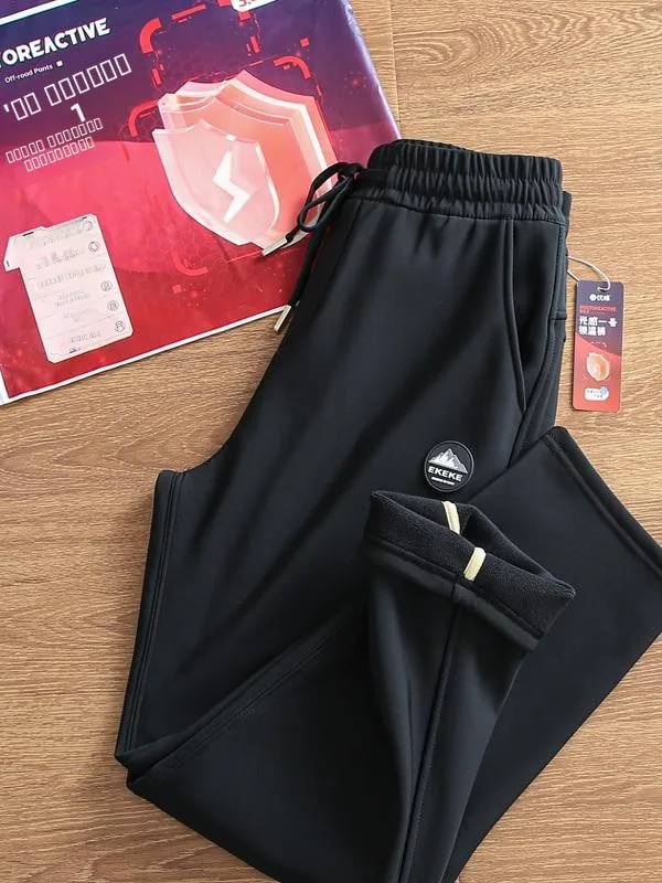 

Брюки aphene Bla Gold Temperature Loing! Функциональная ткань, устойчивая к разрывам! Мужские брюки прямого кроя с эластичной талией для осени и зимы