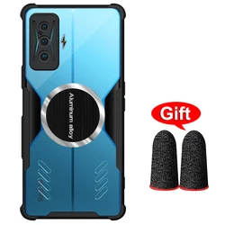 For Xiaomi Poco F4 GT Case F4GT Aluminum Alloy Heat Dissipation Shell Redmi K50 Gaming Graphene Cooling Cover K50Game K50 Pro