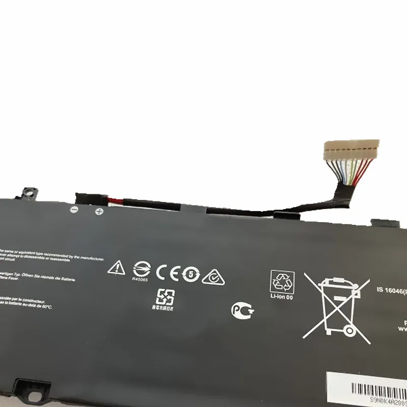 Imagem -05 - Bateria do Portátil de Bty-m57 15.2v 4280mah 65wh para o Caderno da Série do Leopardo 10ug de Msi Gp66 Gp76 Ms17k3
