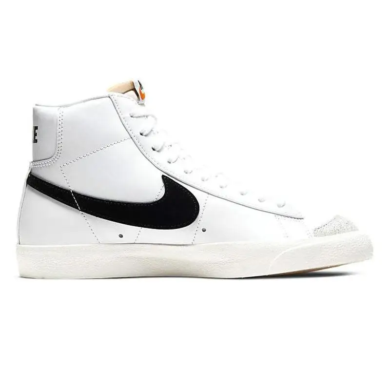 Nike Women's Blazer Mid 77 Vintage 'white Black' Sneakers Shoes Cz1055-100 With Original Box