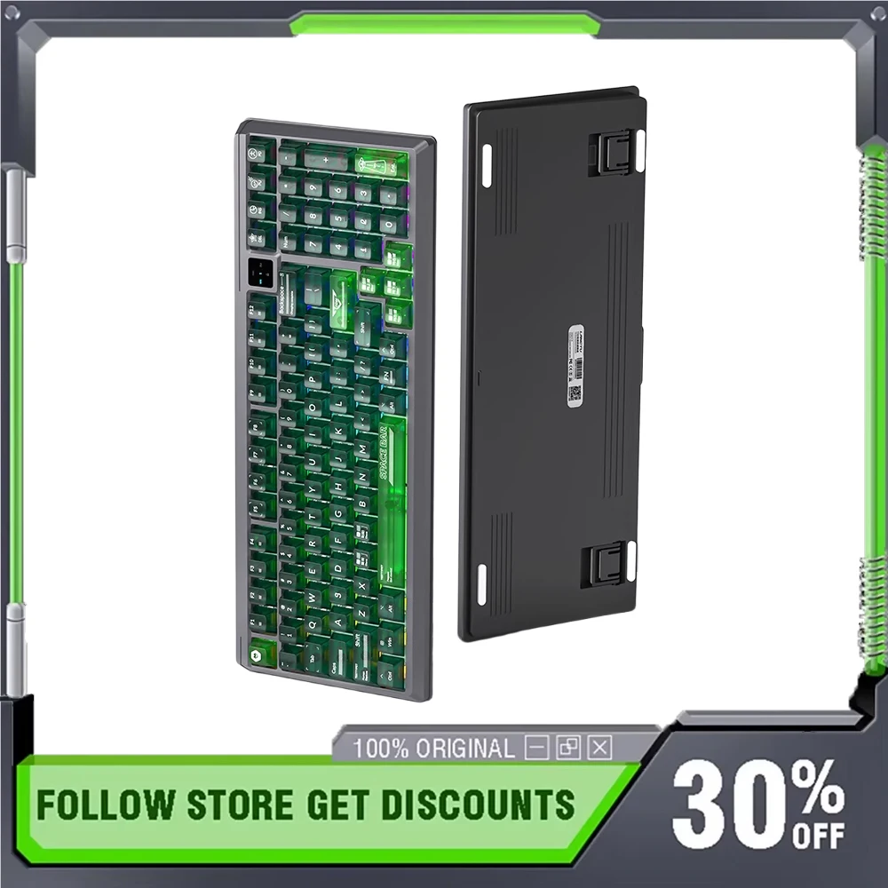 

Langtu T98pro Mechanical Keyboard Wired/Three Mode RGB Hot Swap Gasket Structure Customized E-sports Gamer Keyboard Gifts