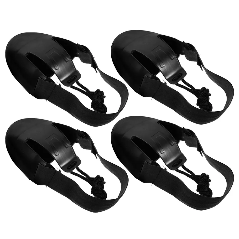 2 Pairs Reusable Steel Toe Shoe Covers Safety Overshoes Non Slip Work Cover For Men Women Universal Protective Design Durable