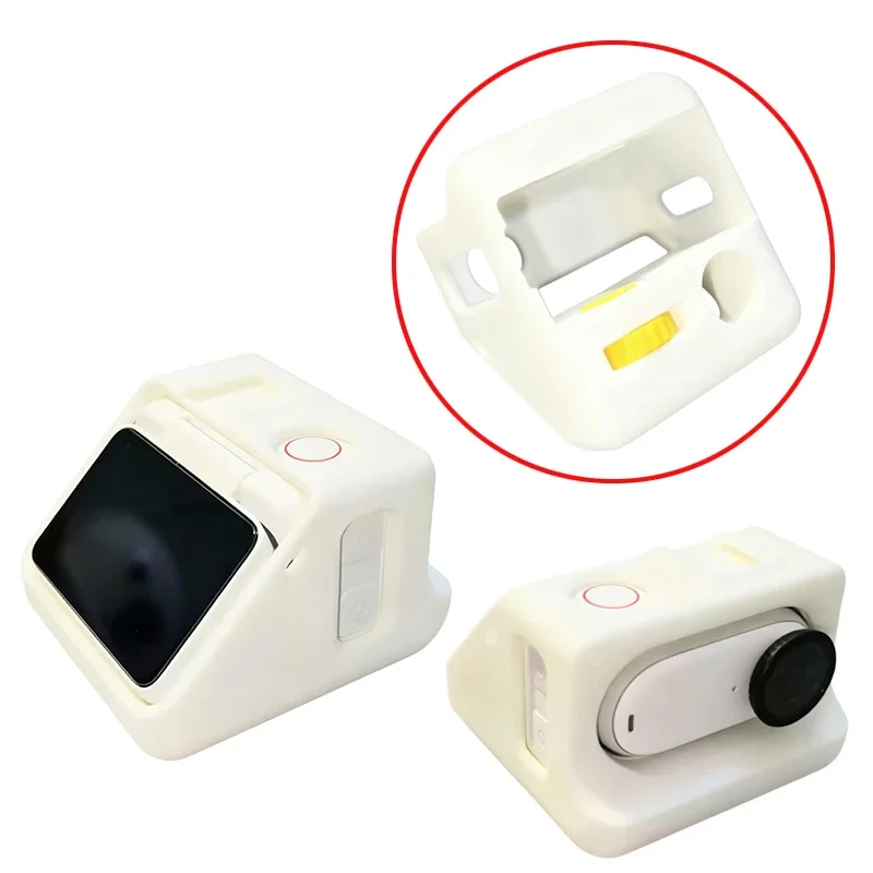 1PC Retro Style Protective Case For Insta360 GO 3 / 3S Camera Street Snapshot & Casual Daily Shooting DIY Vintage-Look Mod Shell