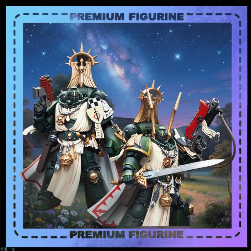 

JOYTOY Dark Source Warhammer 40K Dark Angels Lazarus, Mentor, оснащенный Power Fist, шарнирная фигурка 1:18