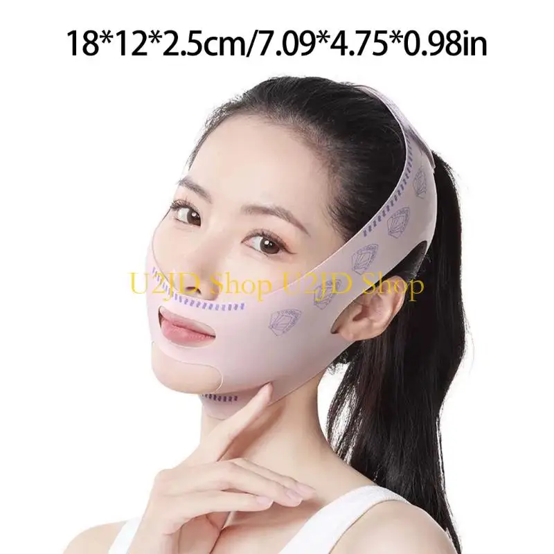 피부 예방 및 치료를위한 U2JD 스트레치 가능한 페이스 리프트지지 스트랩