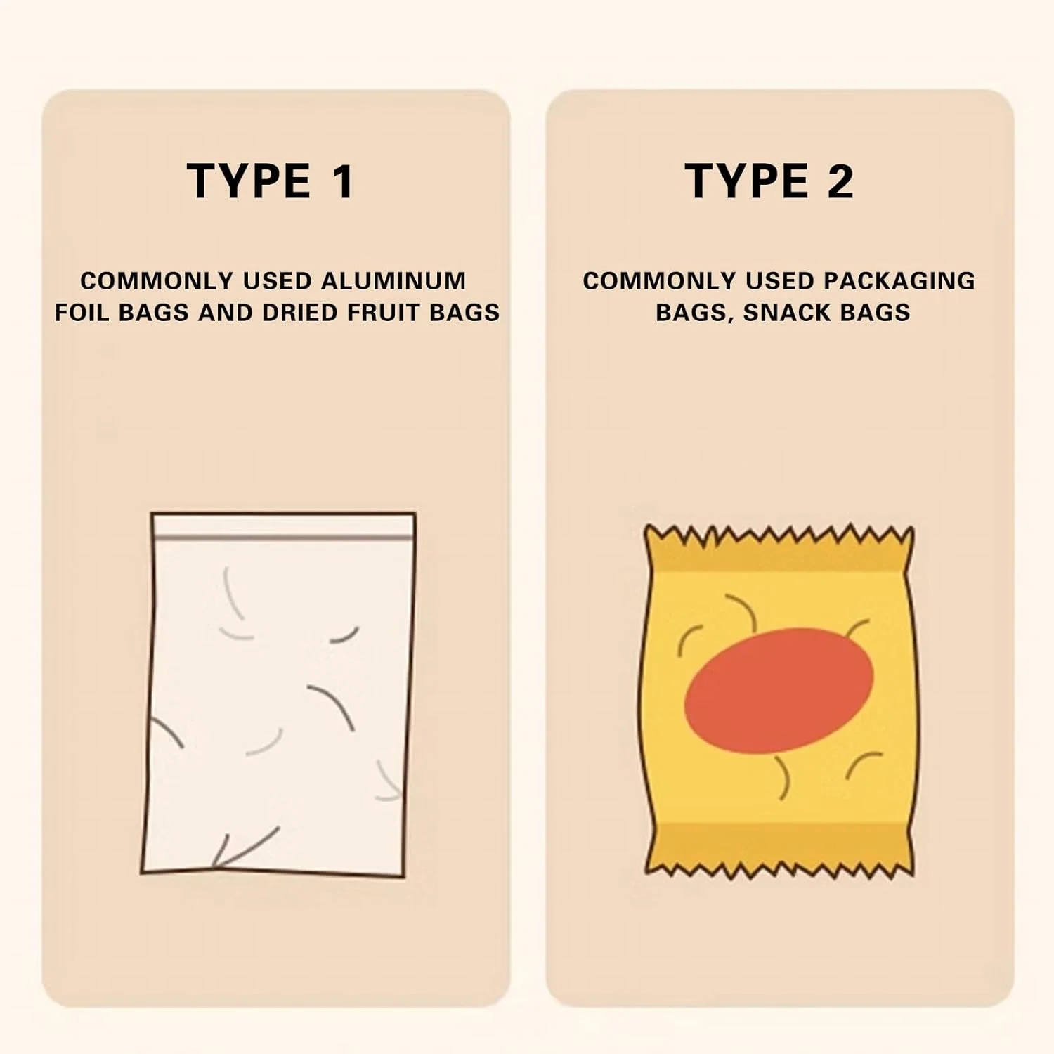 Mini sellador de bolsas, nuevo sellador de bolsas con chip recargable por Usb, sellado térmico, máquina selladora de bolsas de alimentos al vacío recargable portátil 2024