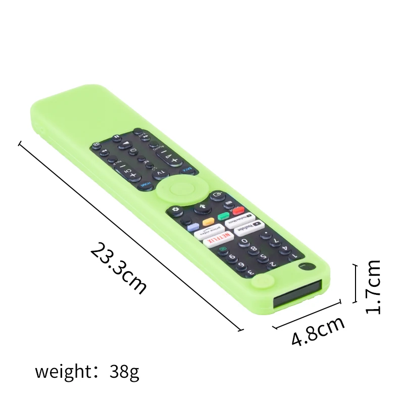 Luminous Silicone Remote Cover Case for Sony Bravia TV Remote RMF-TX500U RMF-TX500E RMF-TX600E Smart Voice Remote Controller