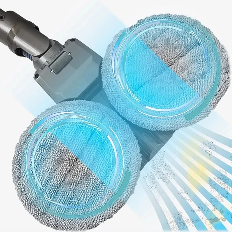 Mop Cloth For Dyson V6 V7 V8 V10 V11 V12 V15 Wet Dry Electric Mop Head Brush Mopping Pad Vacuum Cleaner Parts view 3