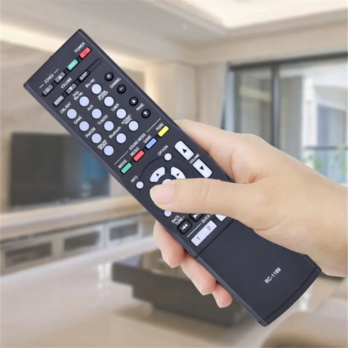 อะไหล่ RC-1189ควบคุมระยะไกลสำหรับเครื่องรับสัญญาณ AV ของเดนอน AVR-S700W AVR-S720W AVR-S710W AVR-X1100W AVR-S700 AVR-X1200W