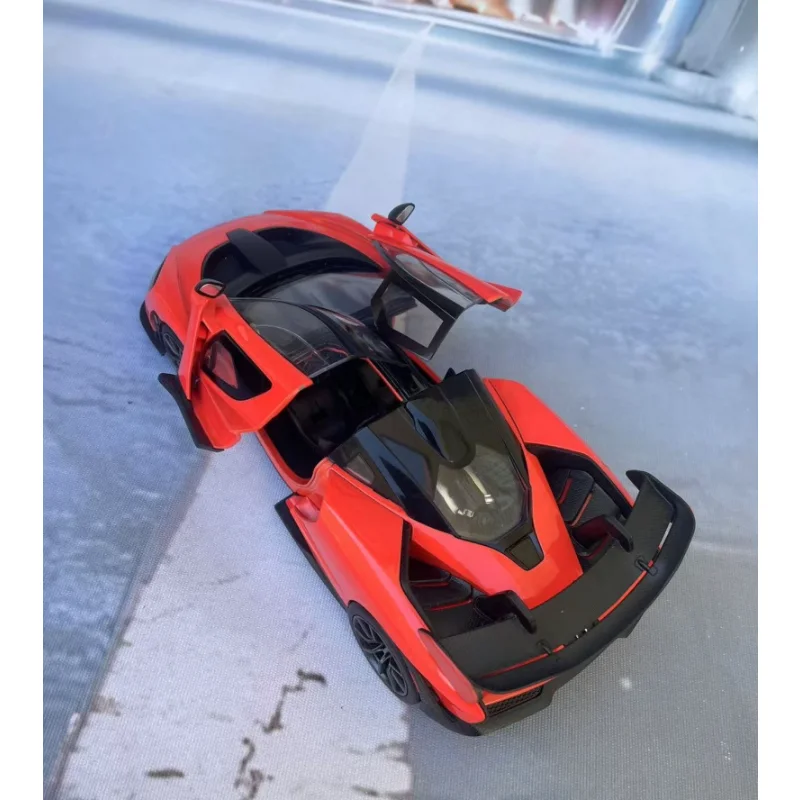 JADA 1:24 Fast & Furious edición rara McLaren Senna coche deportivo original modelo de aleación modificado péndulo