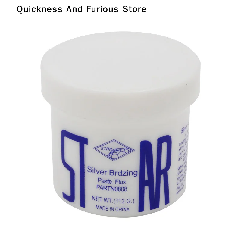 

【TO】1PC 123g Soldering Paste Flux Silver Brass Brazing Powder For Welding Copper Aluminum