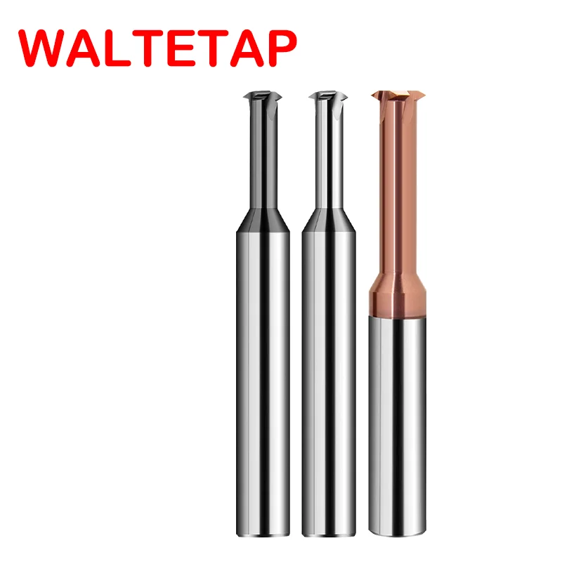 WALTETAP CNC Machine Solid Carbide Single Tooth Thread Milling M1 M1.6 M2 M3 M4 M5 M6 M8 M10 M12 M14 mill mills Cutter