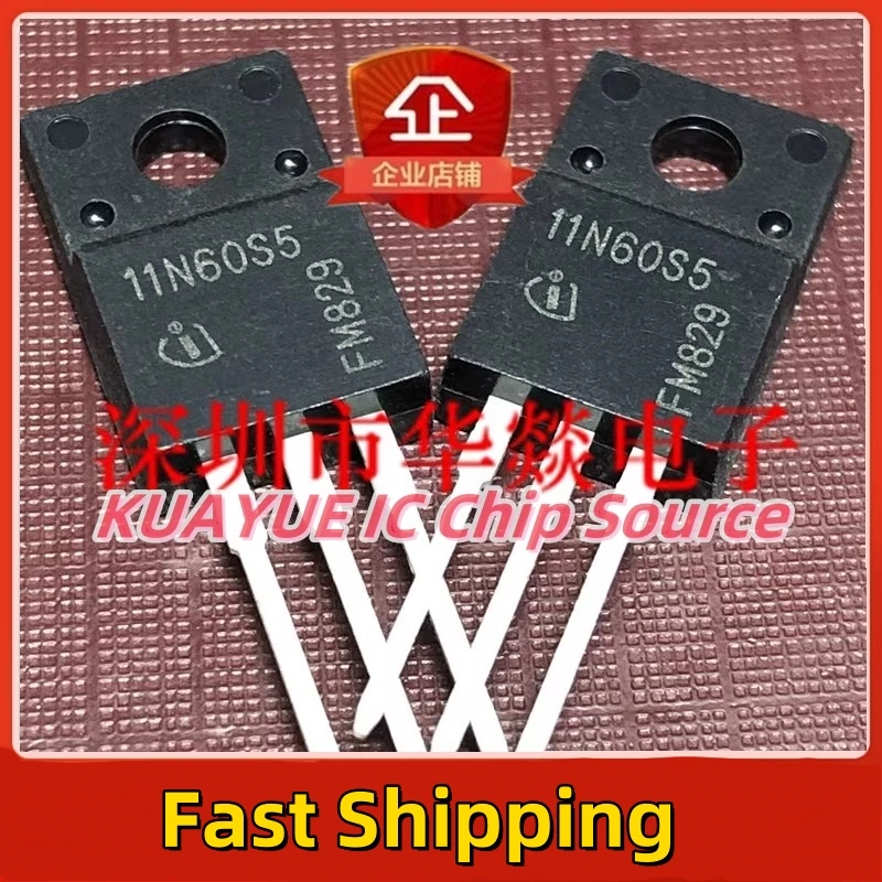 10PCS-30PCS/ 11N60S5  SPA11N60S5  TO-220F  600V 11A  Fast Shipping Quality Guarantee