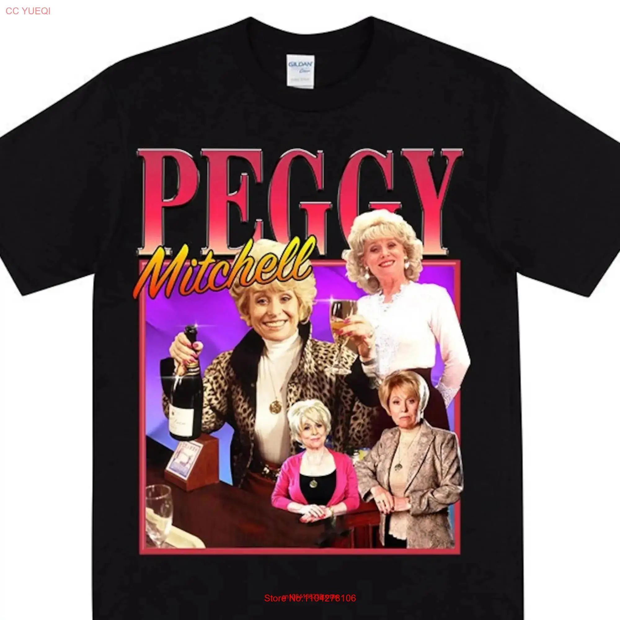 PEGGY MITCHELL Tribute T shirt For Eastenders Fans Iconic British Actress Get Outta My Pub Inspired By Barbara Windsor