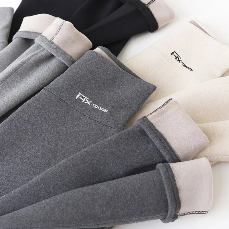 Women's Winter Leggings Warm Skinny Pants High Waist Warm Thickened pure cotton Winter Tights Pants Women Leggings, 2022