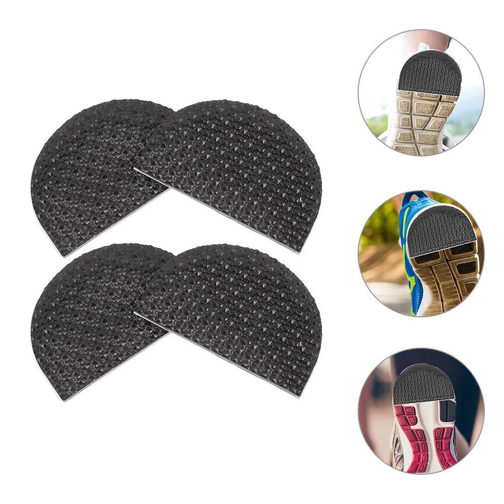 زوجان من وسادات الأحذية المقاومة للانزلاق، ملصقات مضادة للانزلاق، وسادات واقية للأحذية الرياضية، مرنة ومتينة، ملحقات أحذية ممتازة