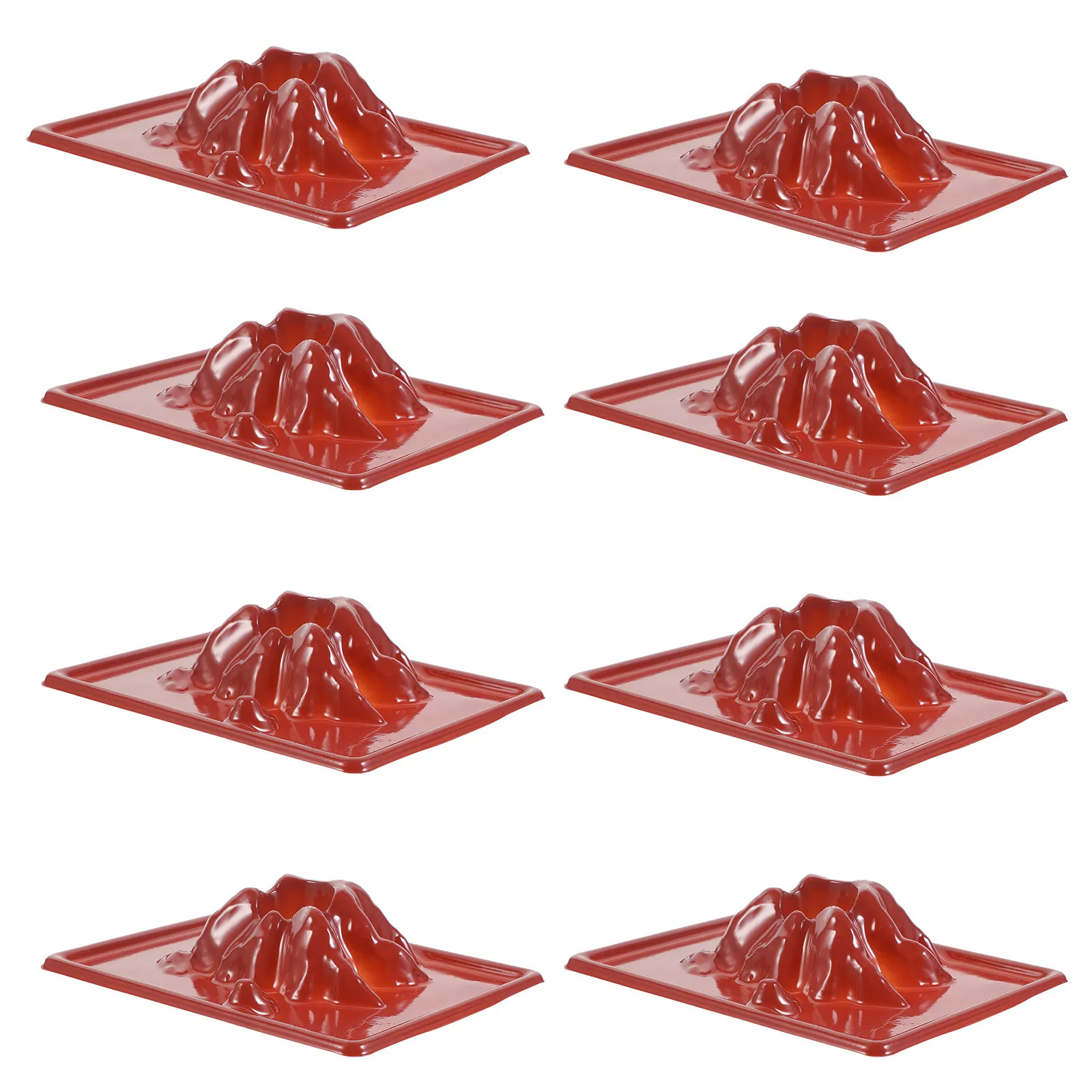 

20Pcs Parts Compact Size Vivid Eruption Scientific Teaching DIY Experiment Accessory Volcano Models