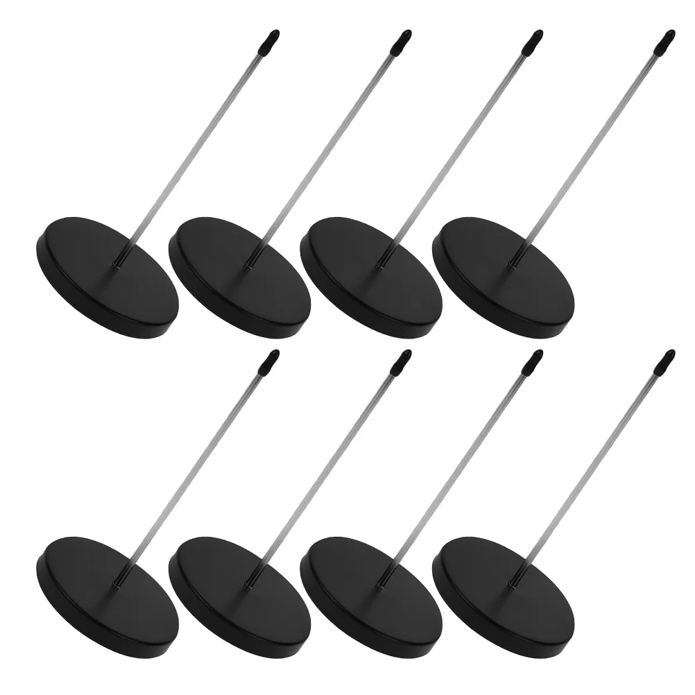 Picture 5: 8pcs Stainless Steel Receipt Holder Spike Menu Receipt Clip For Restaurant Office Kitchen Desk Bill Fork Ticket Stabber Check