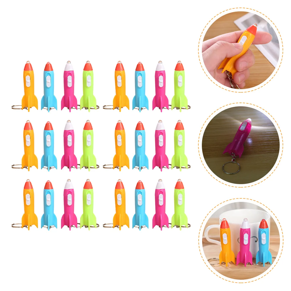 

24 Pcs Mini Keychains for Kids Decor Decorate Pendants Outer Space Party Favors Fob