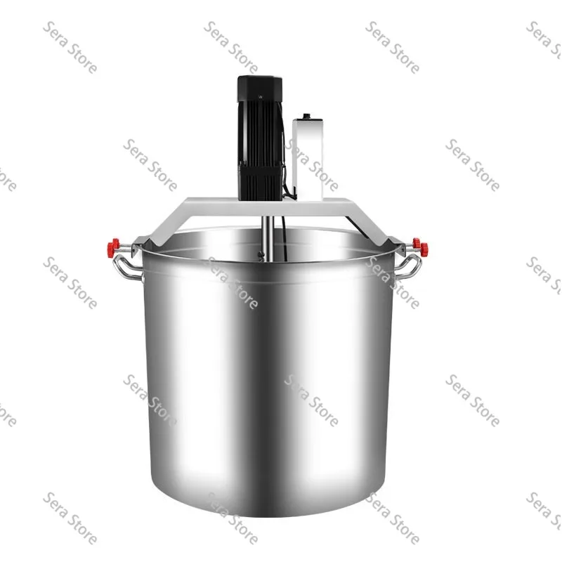 Electric Seasoning Processing Machine, Automatic Sauce Cooking Mixer with Steam Heating & Stirrer