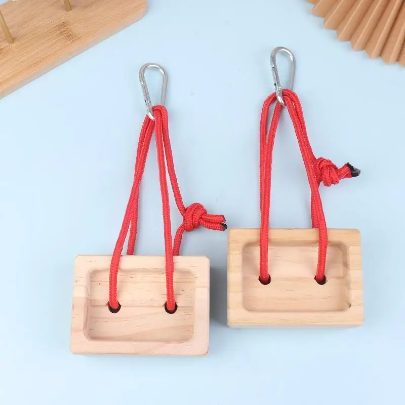Climbing Hangboard Climbing Fingerboard W Hanging Rope Climbing Training Board For Finger Strength Grip Power Forearm Training