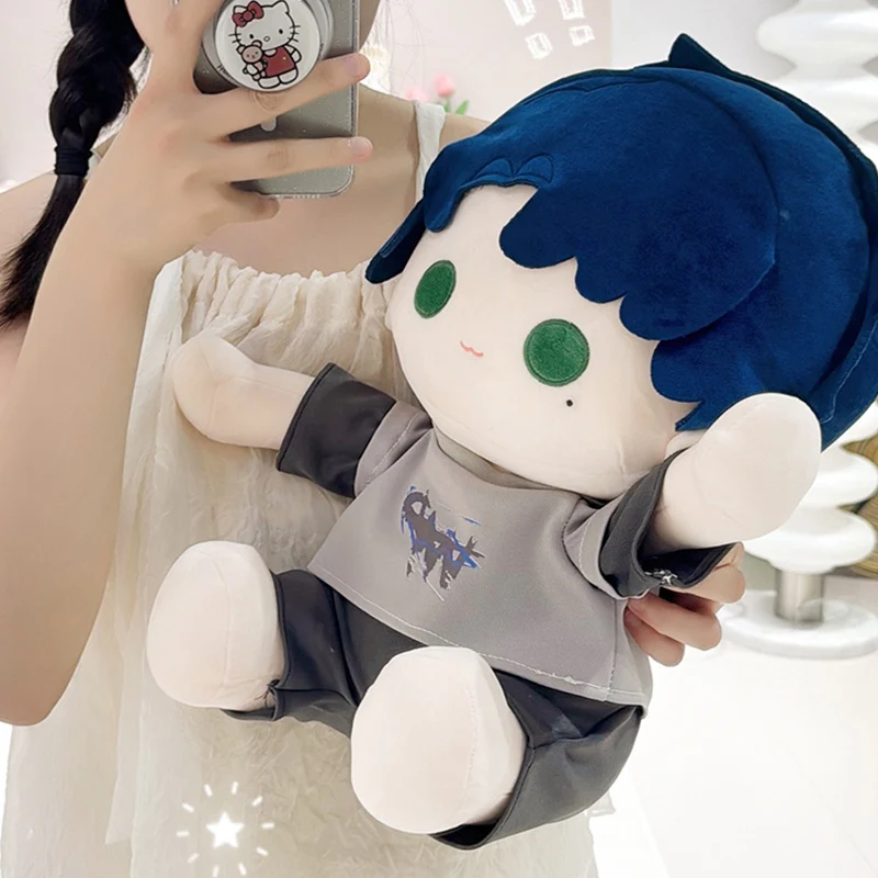 40 سنتيمتر لطيف أنيمي أفخم المعبود دمية مع الملابس الضوء والليل محشوة الشكل القطن الدمى جمع هدية للبنين أطفال